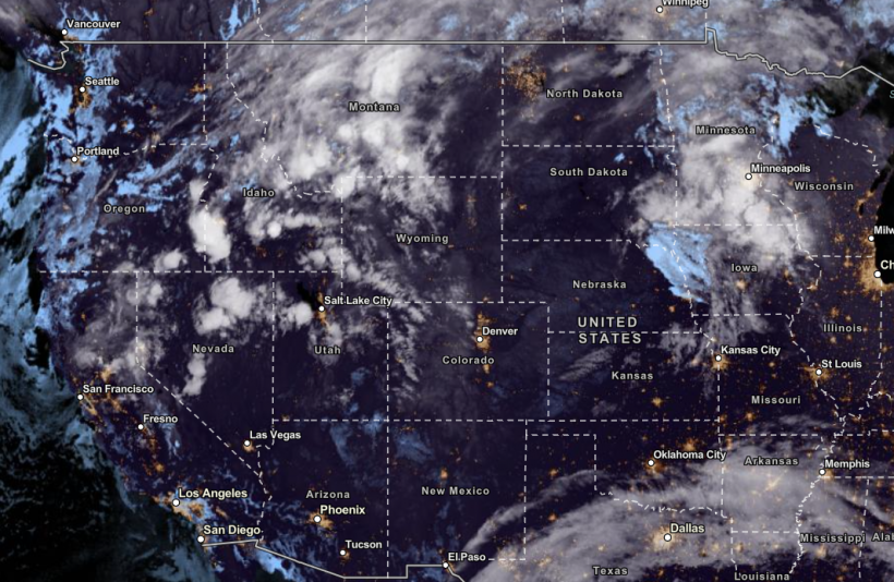 NESDIS via NOAA Satellite View as of October 23, 2023