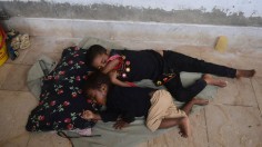 children affected of floods
