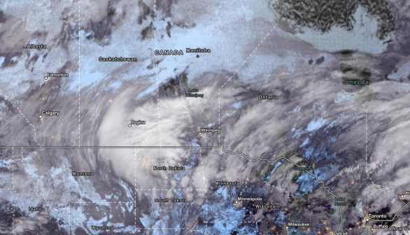 NESDIS via NOAA Satellite View as of October 27 2023