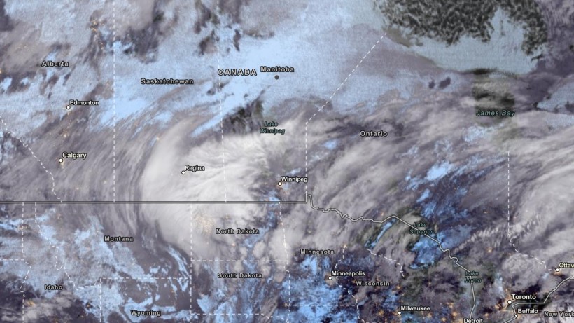 NESDIS via NOAA Satellite View as of October 27 2023