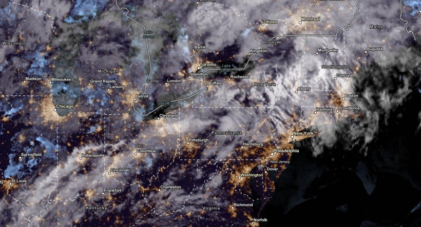 NESDIS via NOAA Satellite View as of October 27, 2023