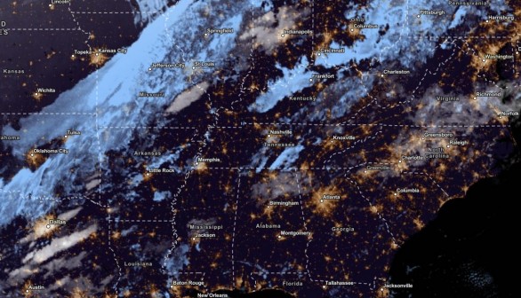 NESDIS via NOAA Satellite View as of October 27, 2023