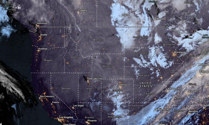 NESDIS via NOAA Satellite View as of October 30, 2023