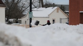 A photo of a 2022 snow in New York