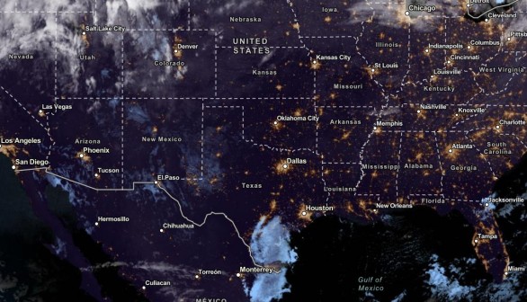 NOAA Satellite View as of November 3, 2023