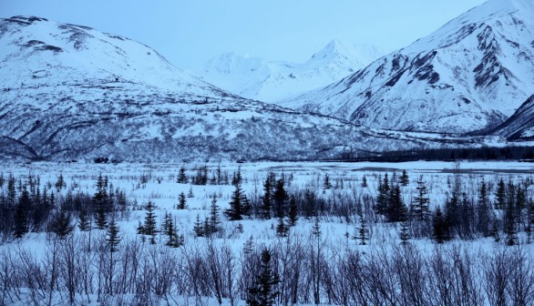 General Views Of The Trans-Alaska Pipeline System