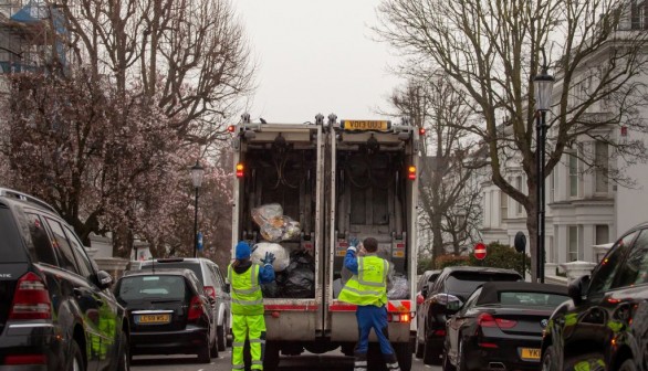 Waste collectors in London