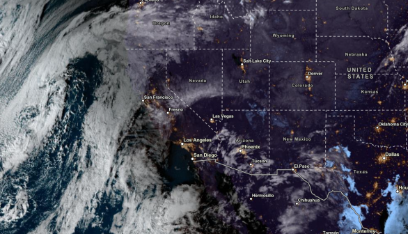 NOAA NESDIS Satellite View as of November 15, 2023