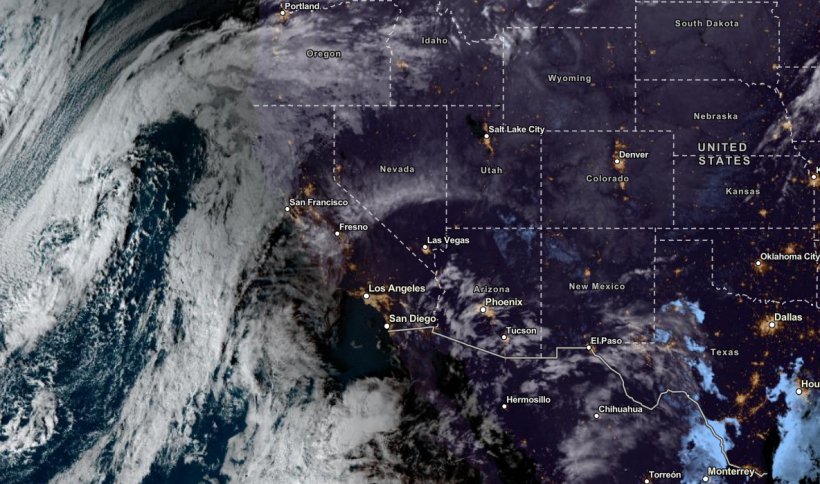 NOAA NESDIS Satellite View as of November 15, 2023