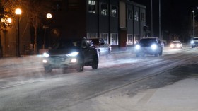 Snow in Anchorage, Alaska