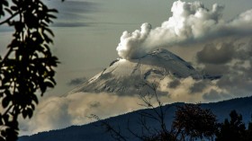 Popocatepetl Volcano Eruption