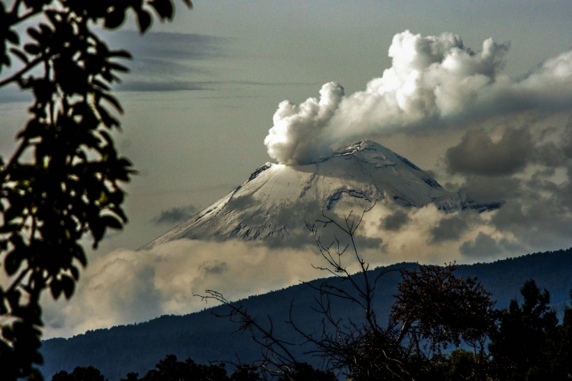 Popocatepetl Volcano Eruption