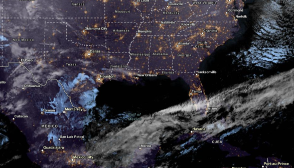 NOAA NESDIS Satellite View as of November 29, 2023