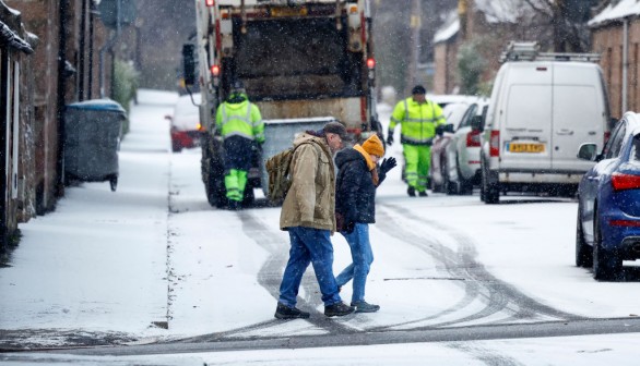 Weather Warning For Snow In Scotland