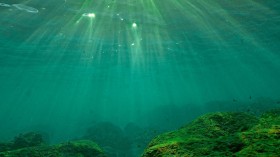 A photo of ocean underwater