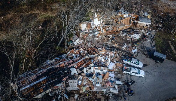 Tornadoes Leave Damage In Tennessee As Powerful Storm Moves Across The Country