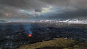 Volcano Erupts On Iceland's Reykjanes Peninsula