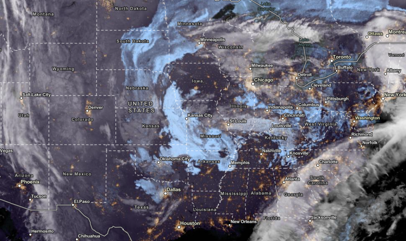 NOAA NESDIS Live Hurricane Tracker 