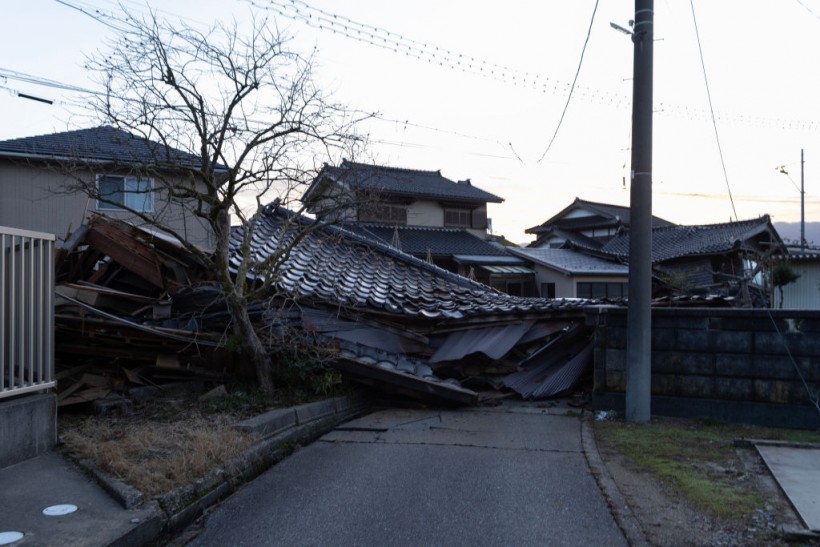 New Years Day Earthquake And Tsunami Hits Japan