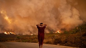 TOPSHOT-MOROCCO-CLIMATE-FIRE