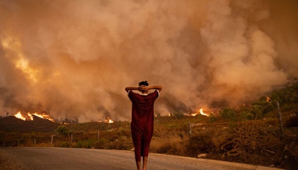 TOPSHOT-MOROCCO-CLIMATE-FIRE