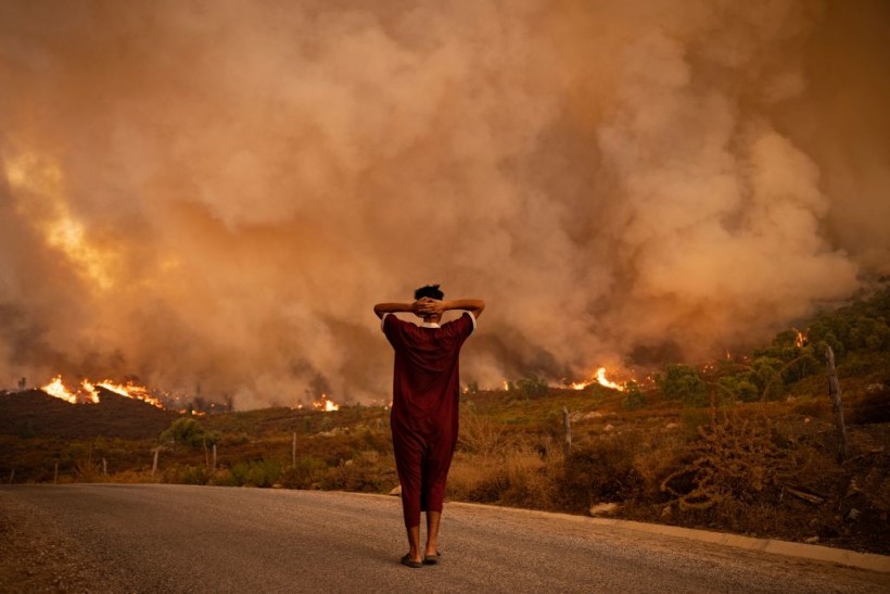 TOPSHOT-MOROCCO-CLIMATE-FIRE