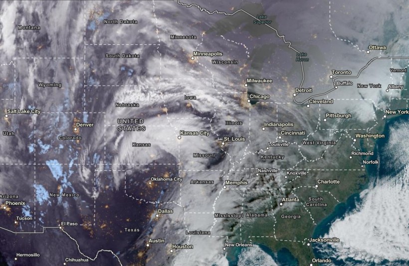 NOAA NESDIS Live Hurricane Tracker