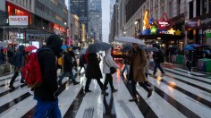 Rain in New York