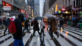 Rain in New York