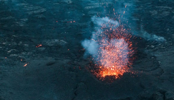 Iceland volcano's eruption