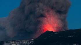 Iceland Issues Red Alert Over Erupting Volcano