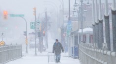 TOPSHOT-CANADA-WEATHER-SNOW-STORM