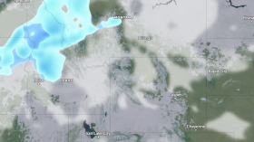 Live Precipitation on Zoom Earth weather via NESDIS NOAA Hurricane Tracker