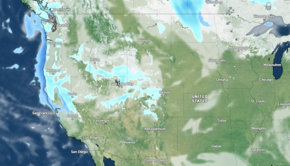 Zoom Earth Satellite via NESDIS NOAA