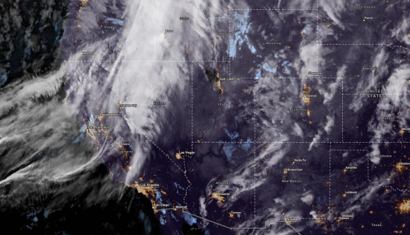 NWS Live Hurricane Tracker via NOAA NESDIS