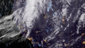 NWS Live Hurricane Tracker via NOAA NESDIS