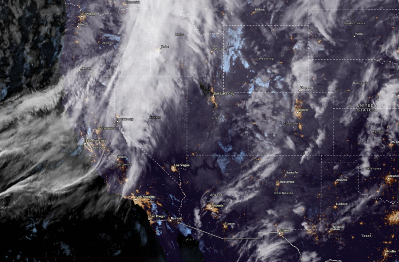 NWS Live Hurricane Tracker via NOAA NESDIS