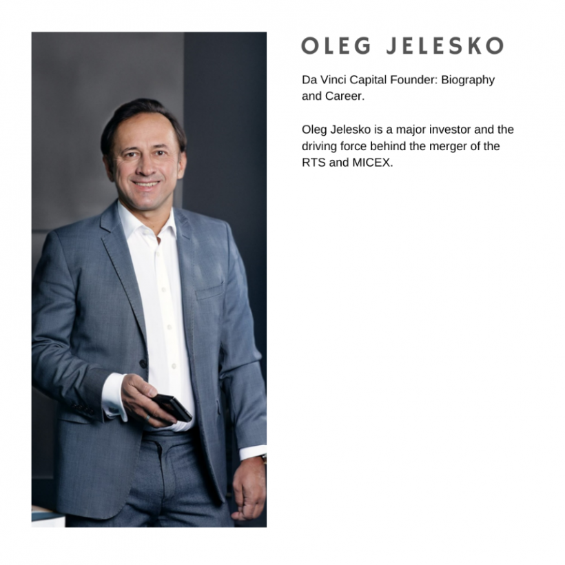 Oleg Jelesko, Da Vinci Capital