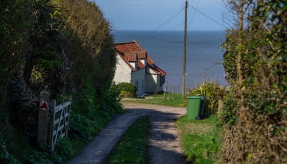 A rapid coastal erosion in United Kingdom