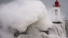 TOPSHOT-FRANCE-WEATHER-STORM