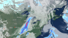 Zoom Satellite Forecast via NESDIS - NOAA