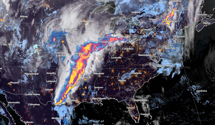 Zoom Earth Satellite via NESDIS