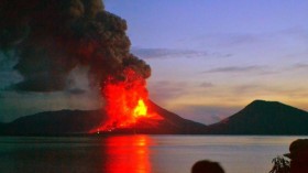 PNG volcano