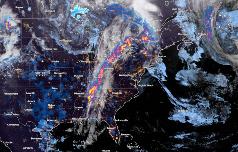 Zoom Earth Satellite via NESDIS - NOAA