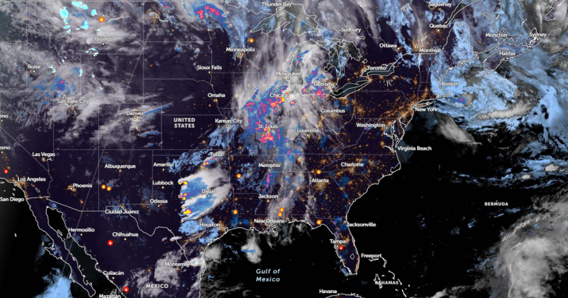 Zoom Earth Satellite via NESDIS - NOAA