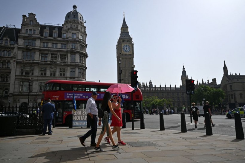 BRITAIN-WEATHER-HEAT