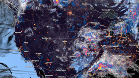 Zoom Earth Satellite via NOAA - NESDIS