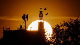 GERMANY-WEATHER-SUNSET