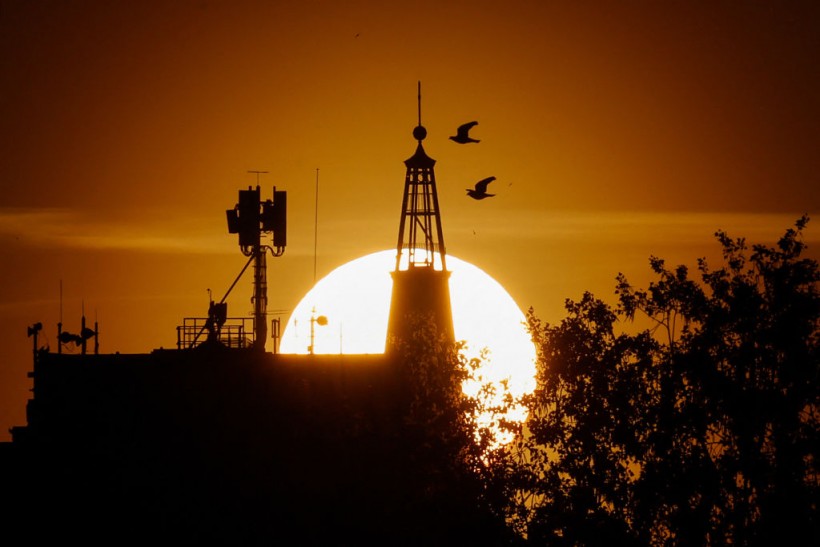 GERMANY-WEATHER-SUNSET