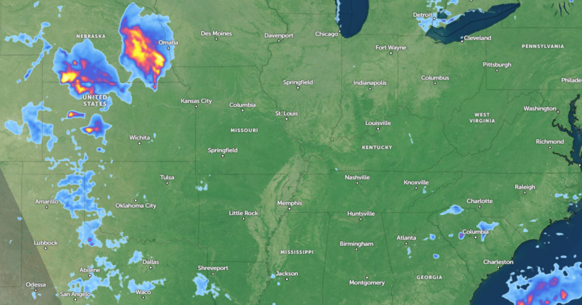 Zoom Earth Satellite via NESDIS - NOAA